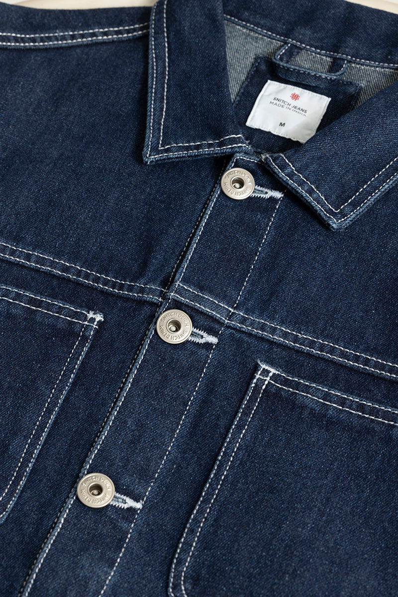 Buy Ombre Denim Jacket, Acid Washed Jeans Jacket, Bleached Denim Jacket  Online in India - Etsy